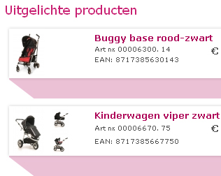 Titanium Baby webshop