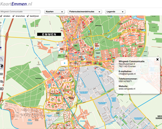 Online stadsplattegronden