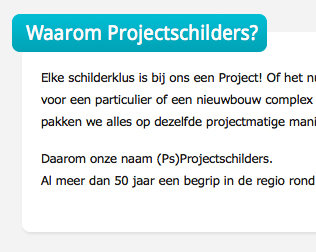 Projectschilders