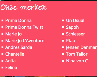 Annemarie Lingerie